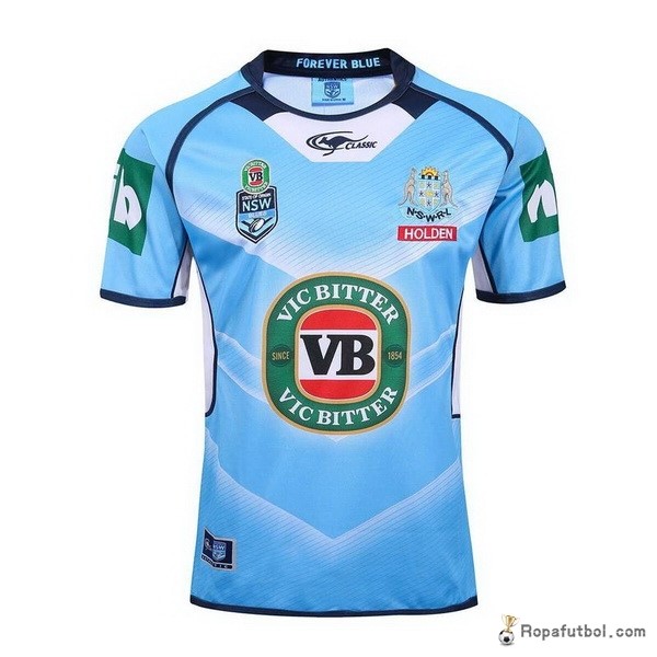 Camiseta Rugby NSW Blues Classic Prima 2017 Azul